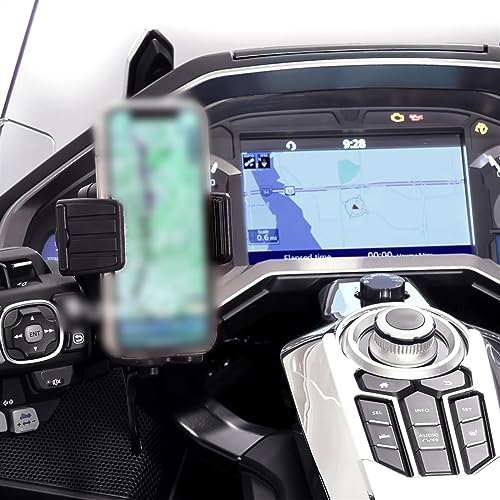 Support de navigation moto Goldwing GL1800 robuste avec chargeur induction - 6