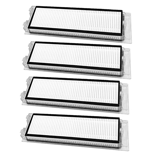 4 Pcs Hepa Filter For Roborock Q Revo/Roborock P10 A7400RR Vacuum Cleaner Replacement Spare Parts Accessories