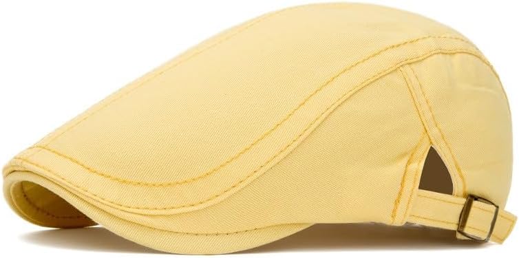 Women Cotton Gatsby Flat Duckbill Newsboy Hat Summer Golf Driver Ivy Cap