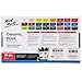 Mont Marte Ceramic Paint Set Signature 26 x 0.7 US fl.oz (20ml) Multicolor, Vibrant Ceramic Paint, Suitable for Porcelain, Glass, China, Acrylic