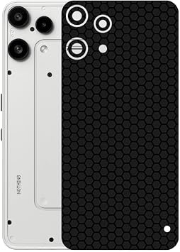 Nothing Phone 3A Lite ile Uyumlu Bumper Serisi Premium Arka Kapak KaplamaKenarlar Yoktur! Siyah