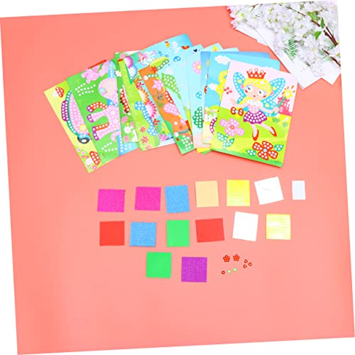 STOBOK 3Setsevaeducatiefhandgemaaktspeelgoedkinderenfotodiamantenstickerkinderenknutselenvoorleveringenfoto'Sdiymozaïek - Image 7