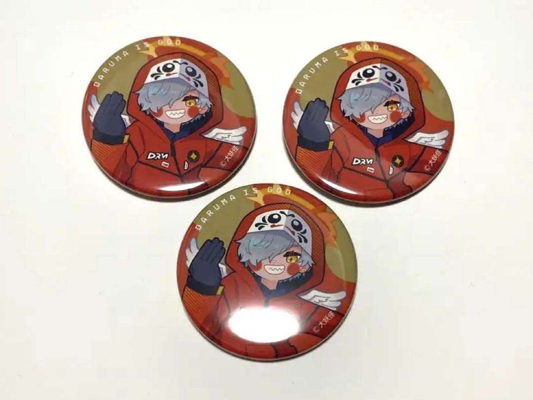 だるまいずごっど 缶バッジ 大妖怪 【公式通販】