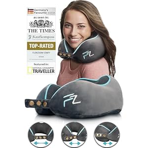 FLOWZOOM COMFY Travel Pillow for Airplane – ...