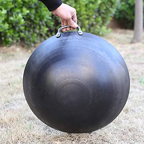Wok grande de hierro fundido 55 cm miniatura 3