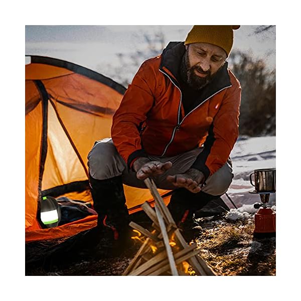 B.K.Licht I LED Outdoorlampe I 3 in 1 Tischleuchte I Notfalllampe Batterie I Notlicht I Blackout Lampe I Taschenlampe, 2… – Bild 7