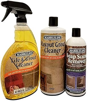 Marblelife Tile Cleaner Bathroom Kit TGC-41240 MAX-41300 SSR-41200