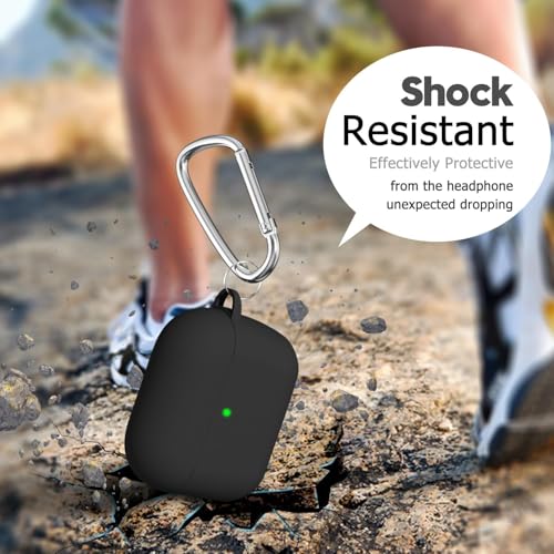 Meyaar-for-Apple-AirPods-4-Case-Cover-with-Keychain-Soft-Skin-Silicone-Case-Cover-Full-Protective-Case-Cover-Compatible-with-Apple-AirPods-4-Case-2024