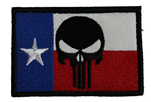 SME Patch Texas Flag with Punisher