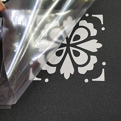 Image of guangyintong Gray Heat Transfer Vinyl HTV Rolls, 12 inch x 8ft Iron on Vinyl for T-Shirts Glossy Surface HTV Vinyl for All Cutter Machines Easy to Cut & Weed for Heat Vinyl Design