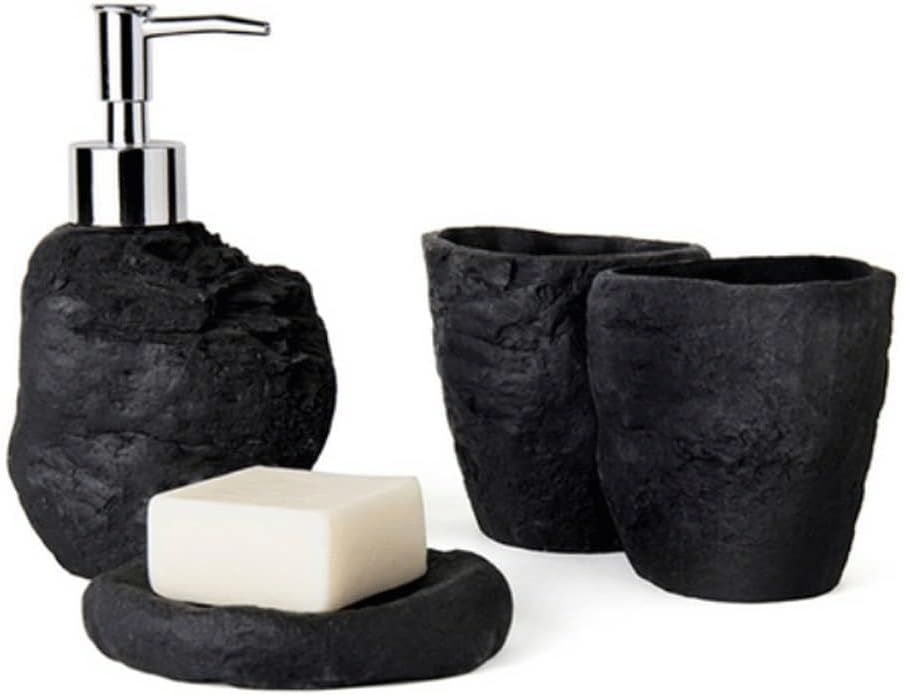 Soap Dispenser Soap Dispenser Sandstone Refillable Lotion Pump Bottle, Bathroom 3 Piece Lotion Dispenser Set for Restroom Decor Gifts Reusable