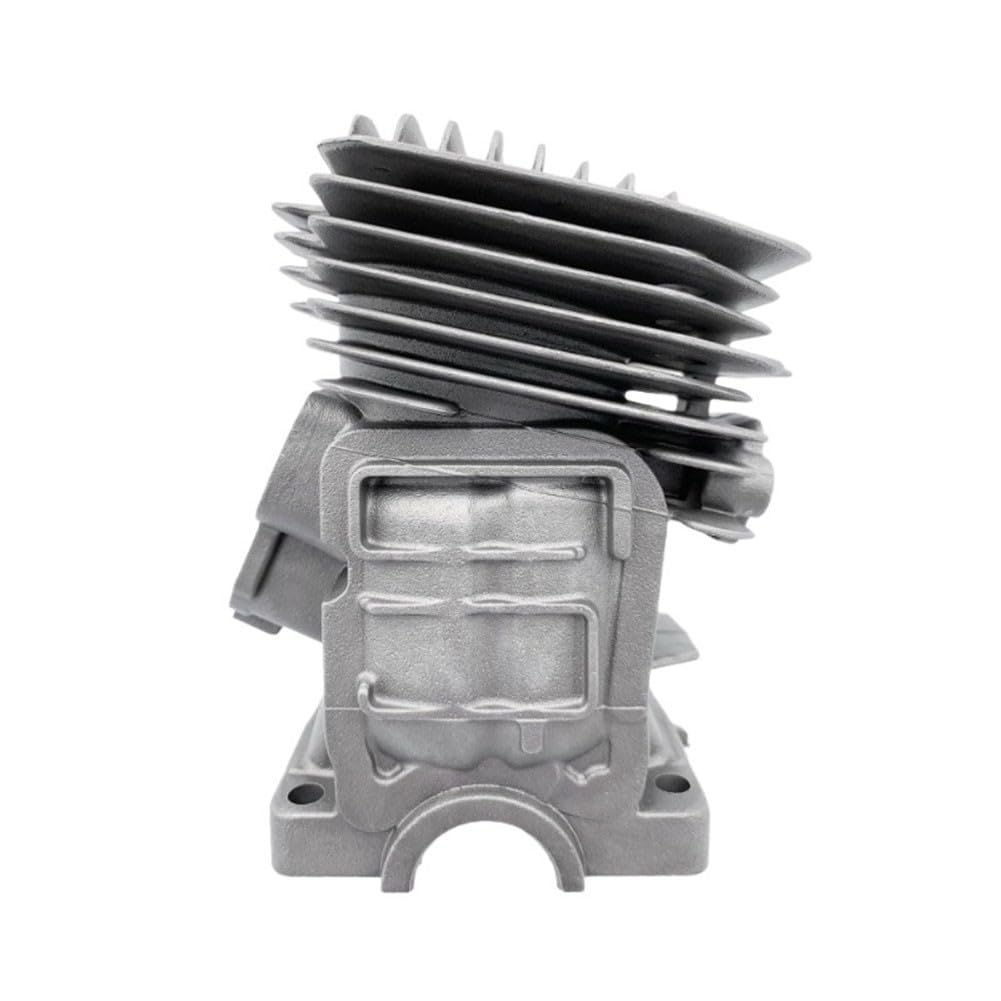 Lecreatekit Kit de cilindro de repuesto para motosierra MS391 - Cilindro metálico recubierto de Nikasil con anillos de pistón, compatible con OEM 1140-020-1204/11400201204