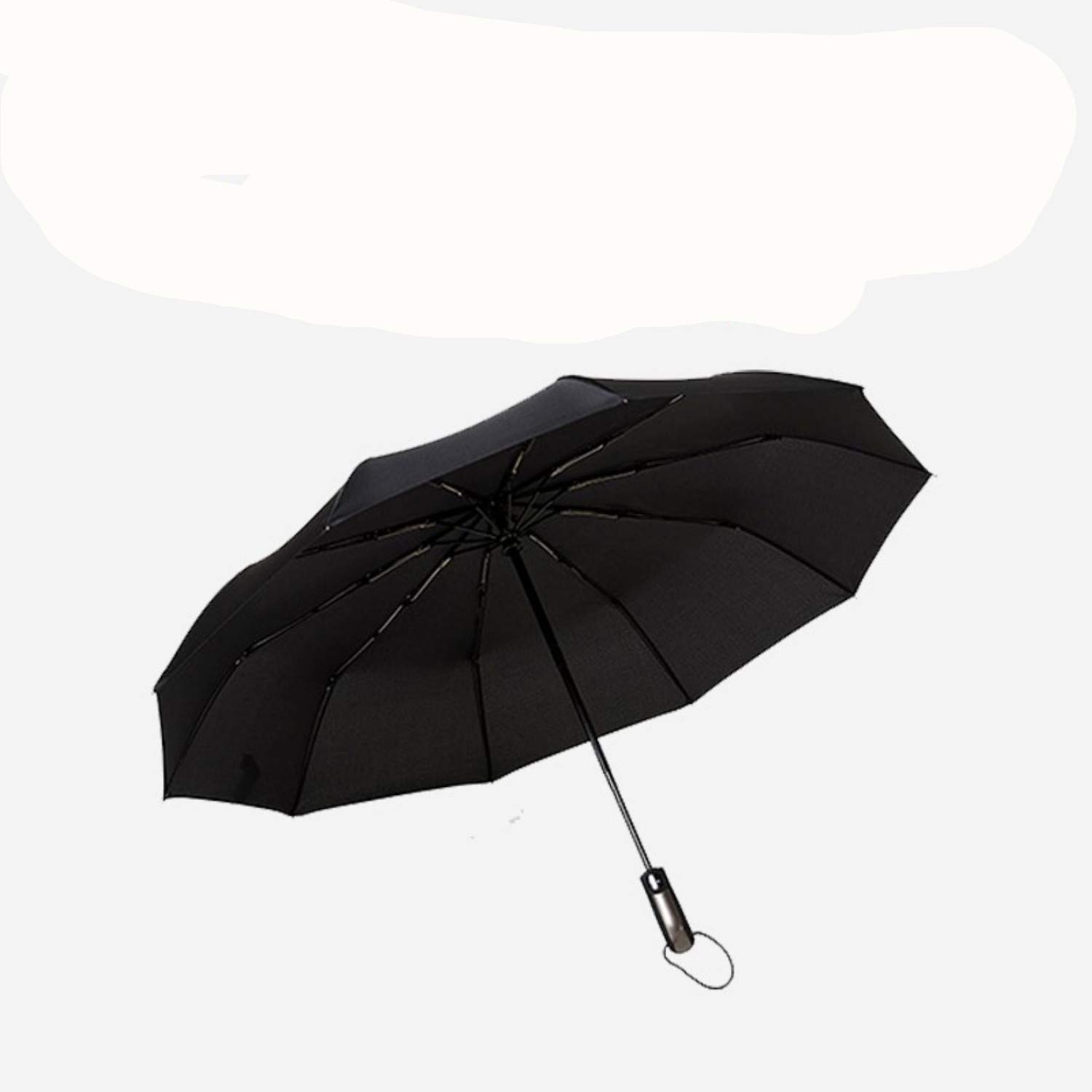 LODNI SRCAL DXTVKGSI Black Folding Coated Windproof, Sun and rain Proof, Sunshade and rain-Proof Travel Umbrella and Umbrella.