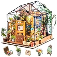 Rolife DIY Miniaturhaus für Erwachsene, Blumenhaus von Cathy, Bausätze für Puppenhäuser, Geburtstagsgeschenke für Frauen