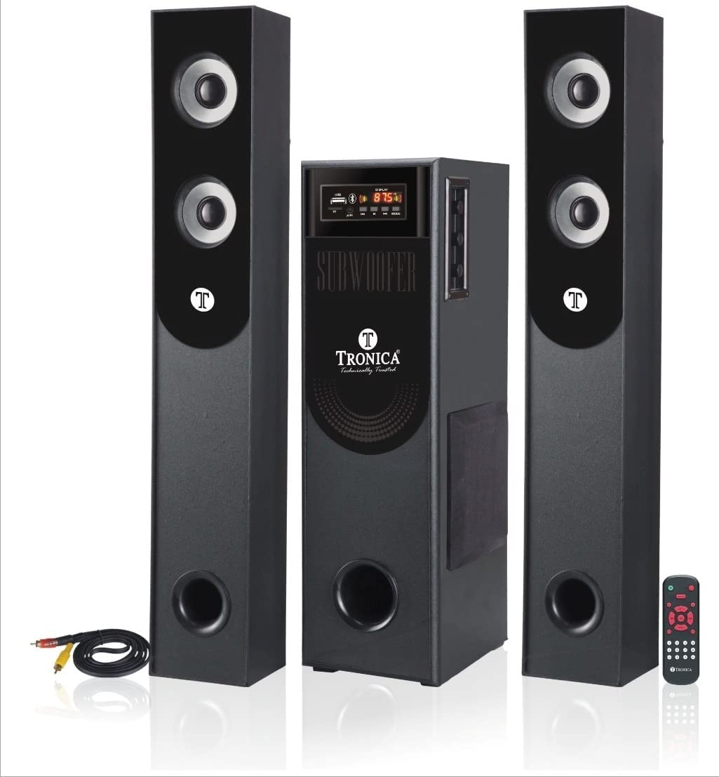 TRONICA TR-1502 Newly Launched Auxiliary Bluetooth Deep Bass Home Theater System with Subwoofer 2.1 Channel with 70W Premium Signature Sound, Multiple Connectivity Modes, Remote,Sleek Finish(Black)-image-29