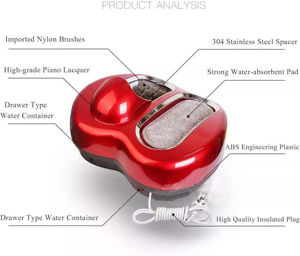 Macchina automatica di pulizia della suola della scarpa con induzione intelligente per l'ingresso dell'hotel e il centro vendite (marrone)
