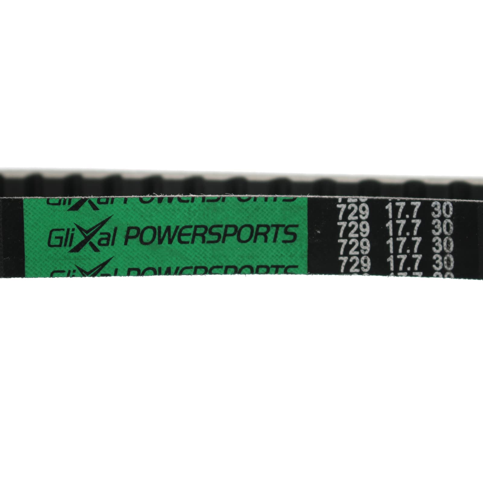 Cinghia Di Trasmissione CVT Rinforzata Glixal 729-17.7-30 - Per Scooter 50cc GY6 139QMB E ATV, In Fibra E Gomma