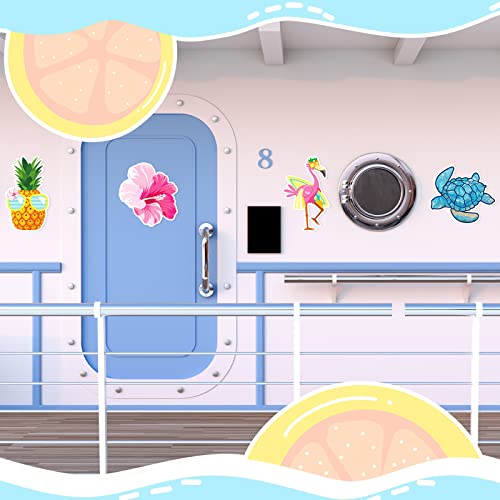 Magnéticos decorativos para puerta crucero verano 6 piezas miniatura 4