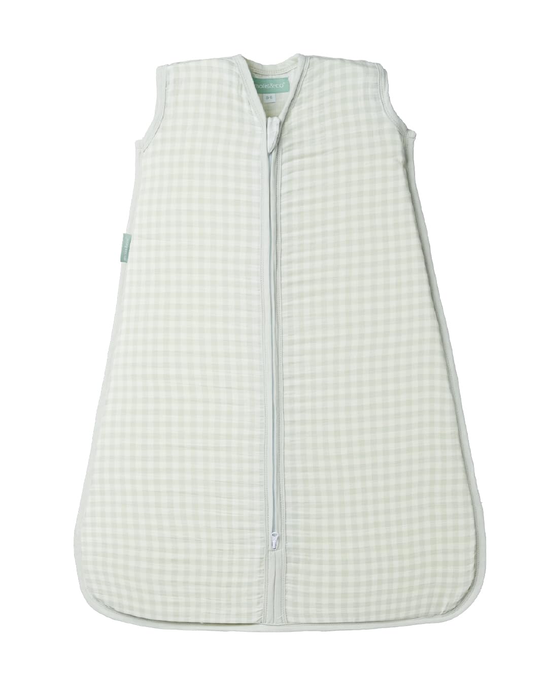 molis & co. Baby Sleeping Bag 100% Cotton. 18 to 36 Months. Ideal for Summer (0.4 TOG). Softness and Freshness in one Single Fabric Layer. Mercury. — image 1
