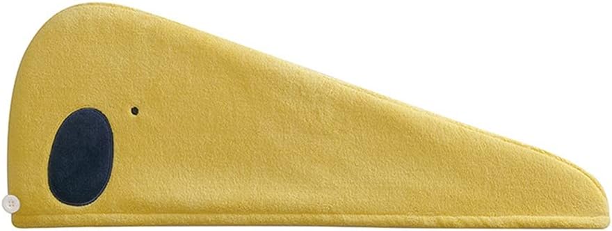 Hair Drying Cap Cartoon Strong Absorbent Quick-Drying Towel Baotou Women Thick Dry(D)