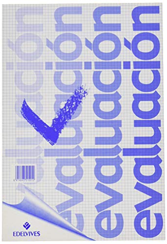 Edelvives - Bloc Evaluación 50 Hojas Cuadrícula Tapa Blanda En Oferta Edelvives - Bloc Evaluación Con Cuadrícula Y 50 Hojas