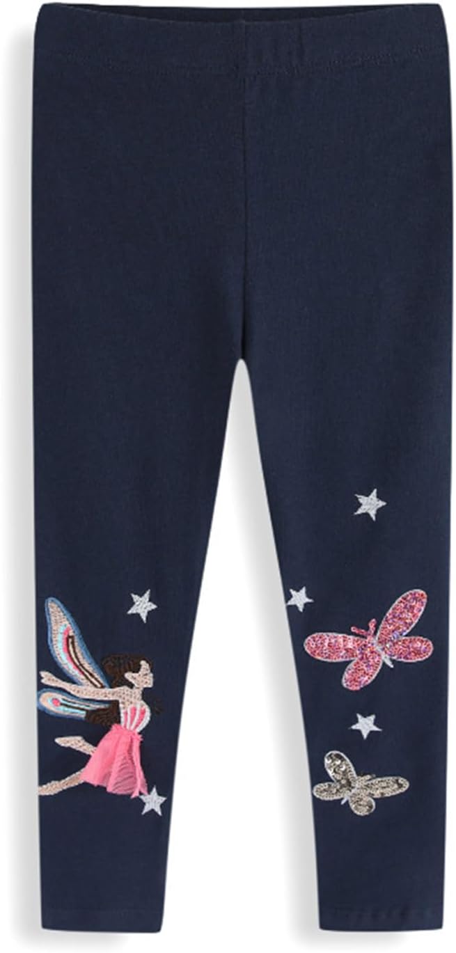 KISSOURBABY Girls Toddlers' Leggings Fashion Stretch Pants Comfortable Bottoms