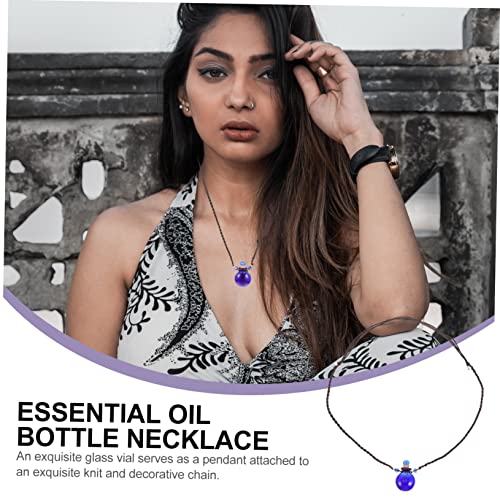 SUPVOX Colar De Garrafa De Óleo Pingente De Carro Difusor Portátil Ambientador De Carro Difusor De C