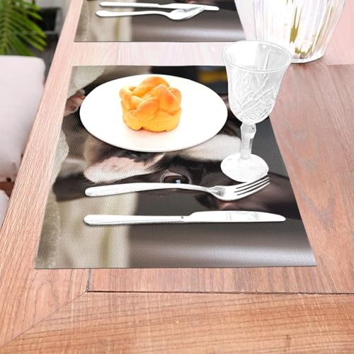 Sets de table antidérapants et lavables pour protéger de la chaleur - 5