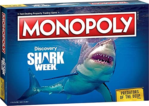 Monopoly: Shark Week Predators of The Deep miniatura 3