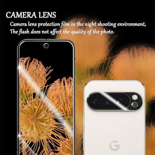 Protection d'écran pour Google Pixel 9 Pro compatible empreinte digitale - 5