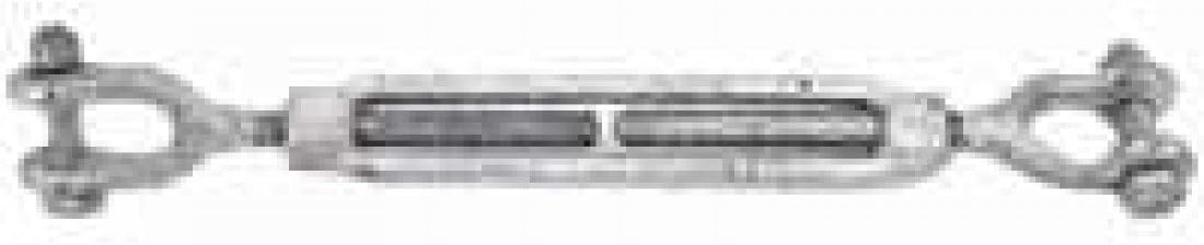 BARON MFG Turnbuckle Jaw/Eye 3/8x6 Galv