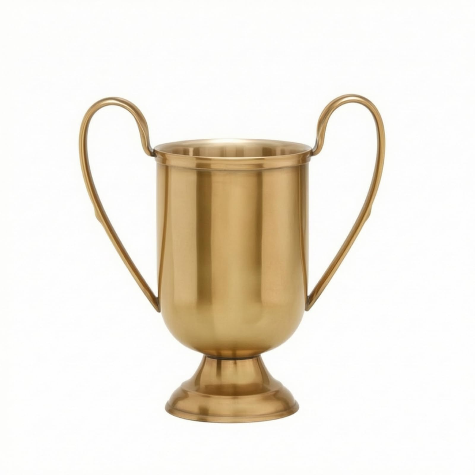 MagiDeal Rafraîchisseur de Vin Seau Champagne Coupe Vase en Métal en Laiton Poli avec Support à Pieds Équilibré Style Classique pour Refroidissement Service, style to 4