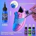 FansArriche Airbrush Paint, 20 Colors Acrylic Air brush Paint Kit, Water-based, Opaque & Neon Colors, Pearl Colors, for Beginners, Artists, DIY Projects, 20 ml/Bottle