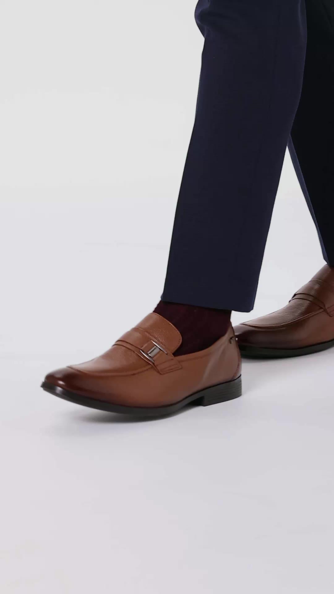 Buy Lee Cooper Men's LC9049E Leather Oxford Formal Shoes