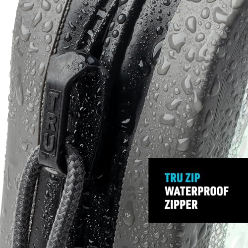Nite Ize RunOff Mochila impermeable para cadera - esencial para playa y senderismo - bolsa para teléfono y esenciales de viaje - bolso cruzado para playa y viaje con clasificación IP67 - Carbón miniatura 3