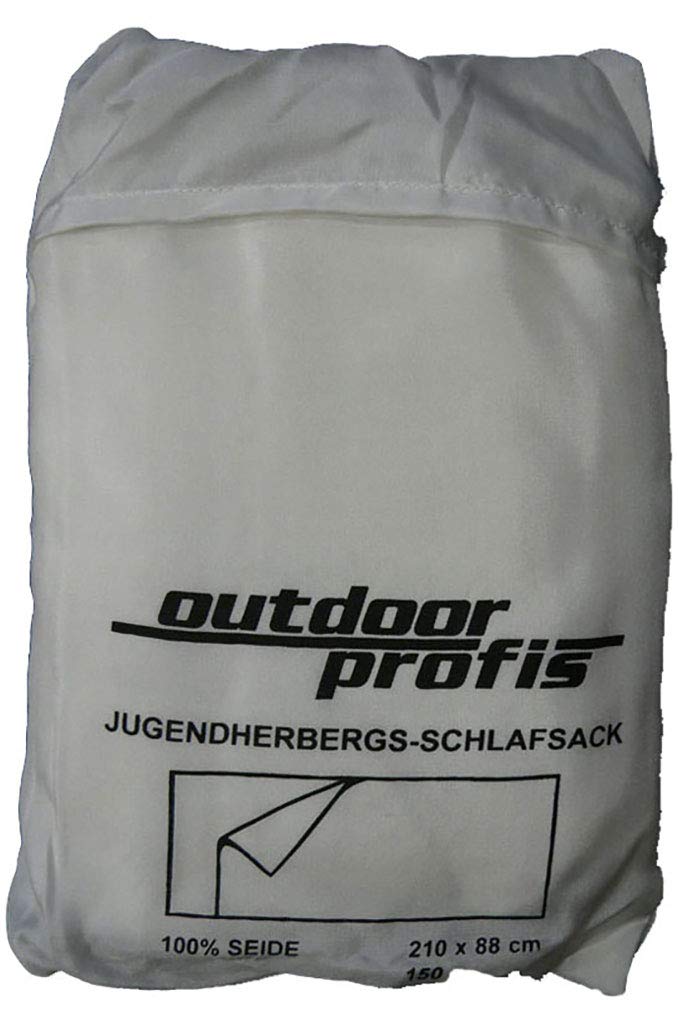 Cocoon Travel Sheet Silk SMK Weiss Sport & Freizeit
