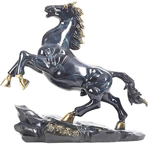 Dekorative Accessoires Wohnaccessoires Wohnzimmer Basteldekorationen Büroerfolg Pferd zum erfolgreichen Glücksgeschenk Basteln Tierornamente