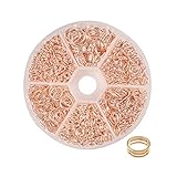 Perfecto para hacer joyas: adecuado para muchos proyectos como unir pequeñas cadenas y pendientes, hacer pulseras, collares de reparación, hacer correos de cadena y otros proyectos relacionados con la joyería.