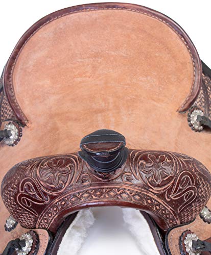 image for Acerugs Youth Roping Saddle 12” 13” 14” Western Leather Ranch Wo