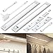 Led Unterbauleuchte Küche Dimmbar, 4000K Unterschrankleuchte Küche mit Sensor, 30cm×2PCS Ultra Dünn Lichtleiste Küche, Neutralweiß Led Leiste für Küche Garderobe,Schrank,Regale,Vitrine Beleuchtung