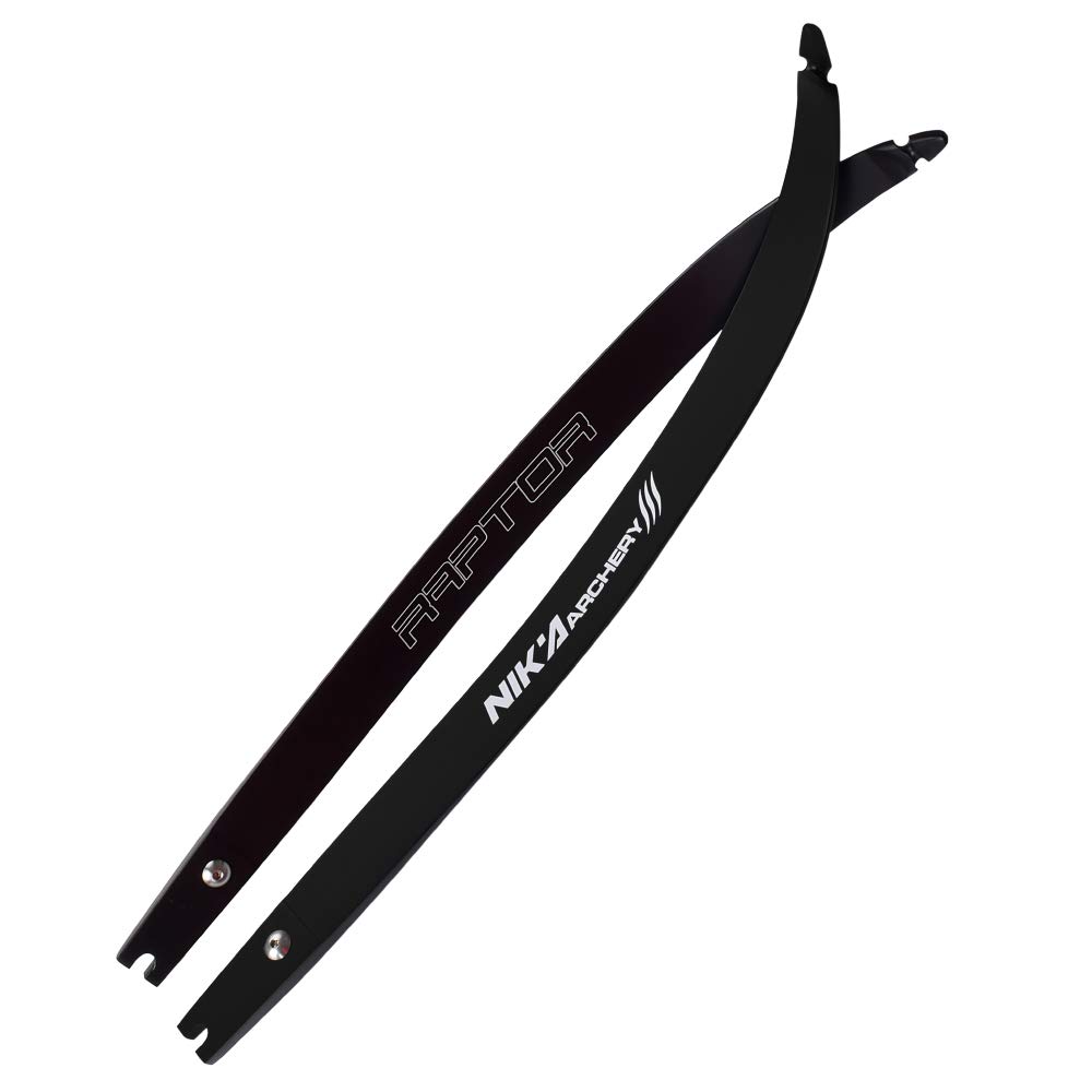 NIKA ARCHERY Raptor Bow Limbs ILF Type 20lb for Recurve Bows Powerful Hunting Shooting