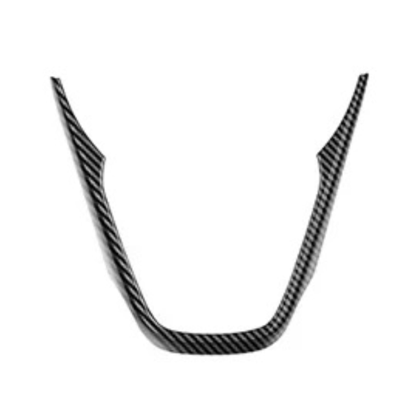 Interior Trim for Toyota for Yaris 2022 Steering Wheel Glitter Sticker Decoration Scratch Resistant and Wear-Resistant Interior Modification Auto Central Inner(Carbon Fiber B)