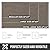 HIYARD Sturdy Front Door Mat, Absorbent Muddy Dirt Resist Welcome Door Mats Outdoor Indoor, Stain and Fade Resistant, Non-Slip Rubber Backing Low Profile Doormat for Entryway, 30×17, Beige