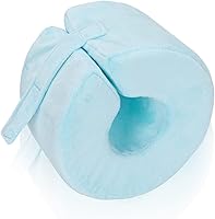 Vista 10 de SWISSELITE Almohada de apoyo para el pie, cojín protector de tobillo, con cremallera antiescaras y funda extraíble, almohada de elevación de pies