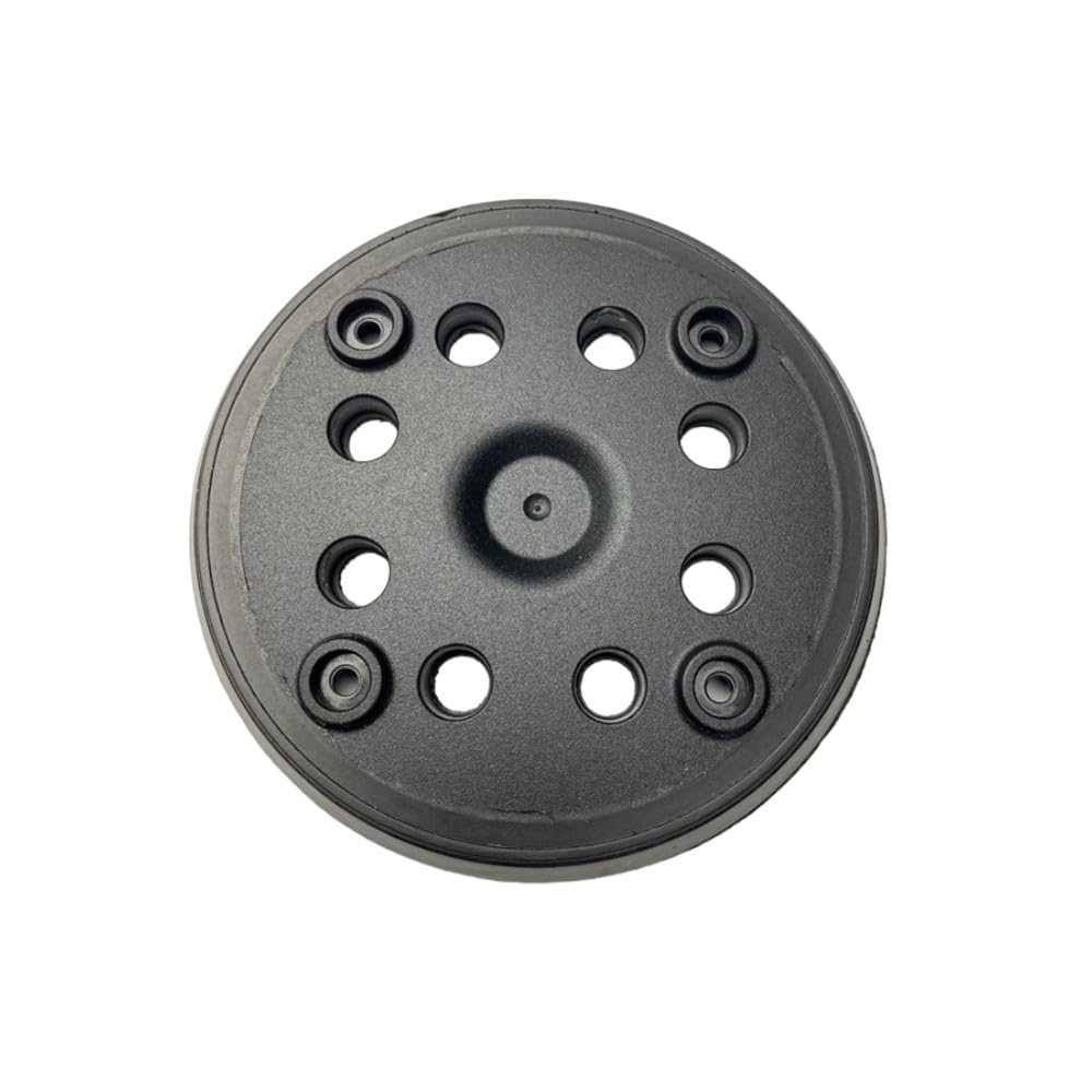 Trade-Shop - Juego de 5 discos de lija de 8 orificios y 4 orificios de cierre autoadherente, compatible con Bosch PEX 270 A, PEX 270 AE sustituye a 2608601159, 2608601169