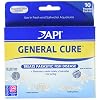 API General Cure Freshwater and Saltwater Fish Powder Medication 10-Count Box