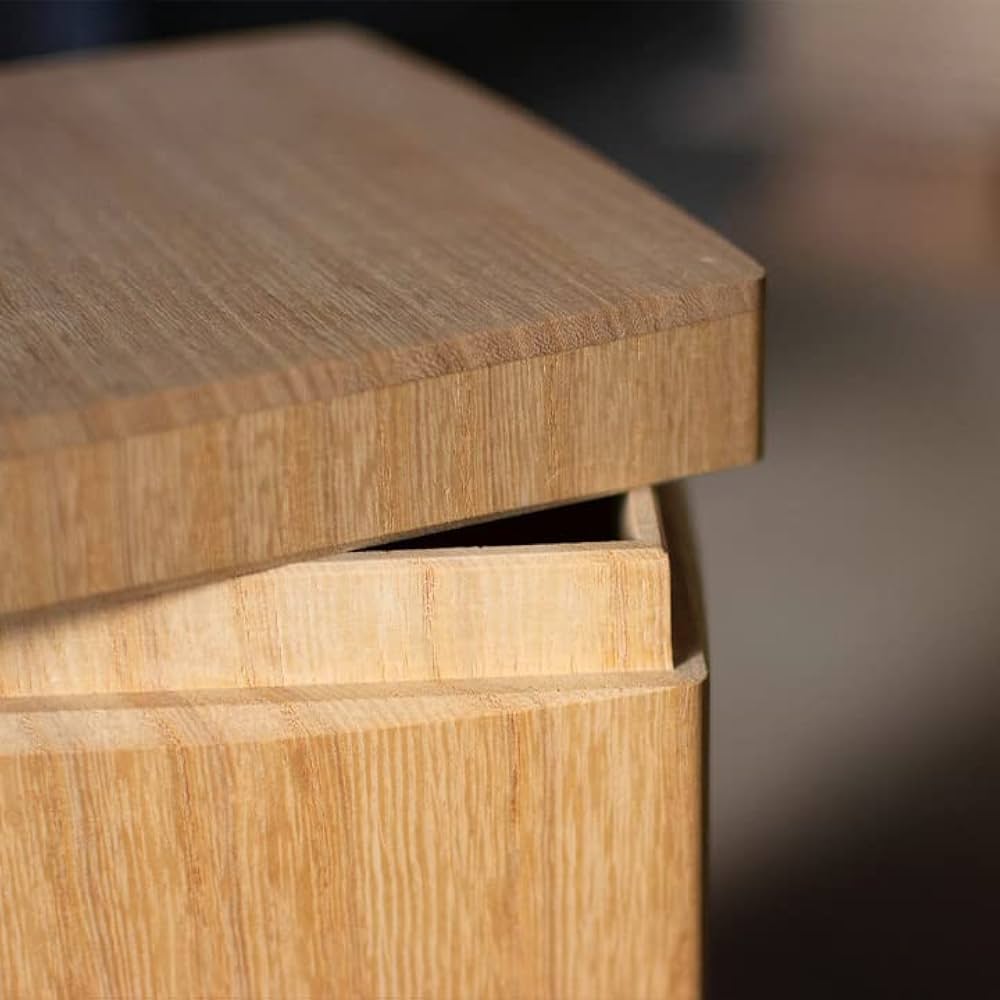 Amazon｜キリフト 米びつ 5kg（蜜蝋）KIRIFT 美術木箱うらた ライス