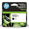 HP Cartucho de tinta negro de alto rendimiento 910XL para impresoras HP | Funciona con la serie de impresoras: OfficeJet 8010, 8020; OfficeJet Pro 8020, 8030 | Elegible para tinta instantánea |