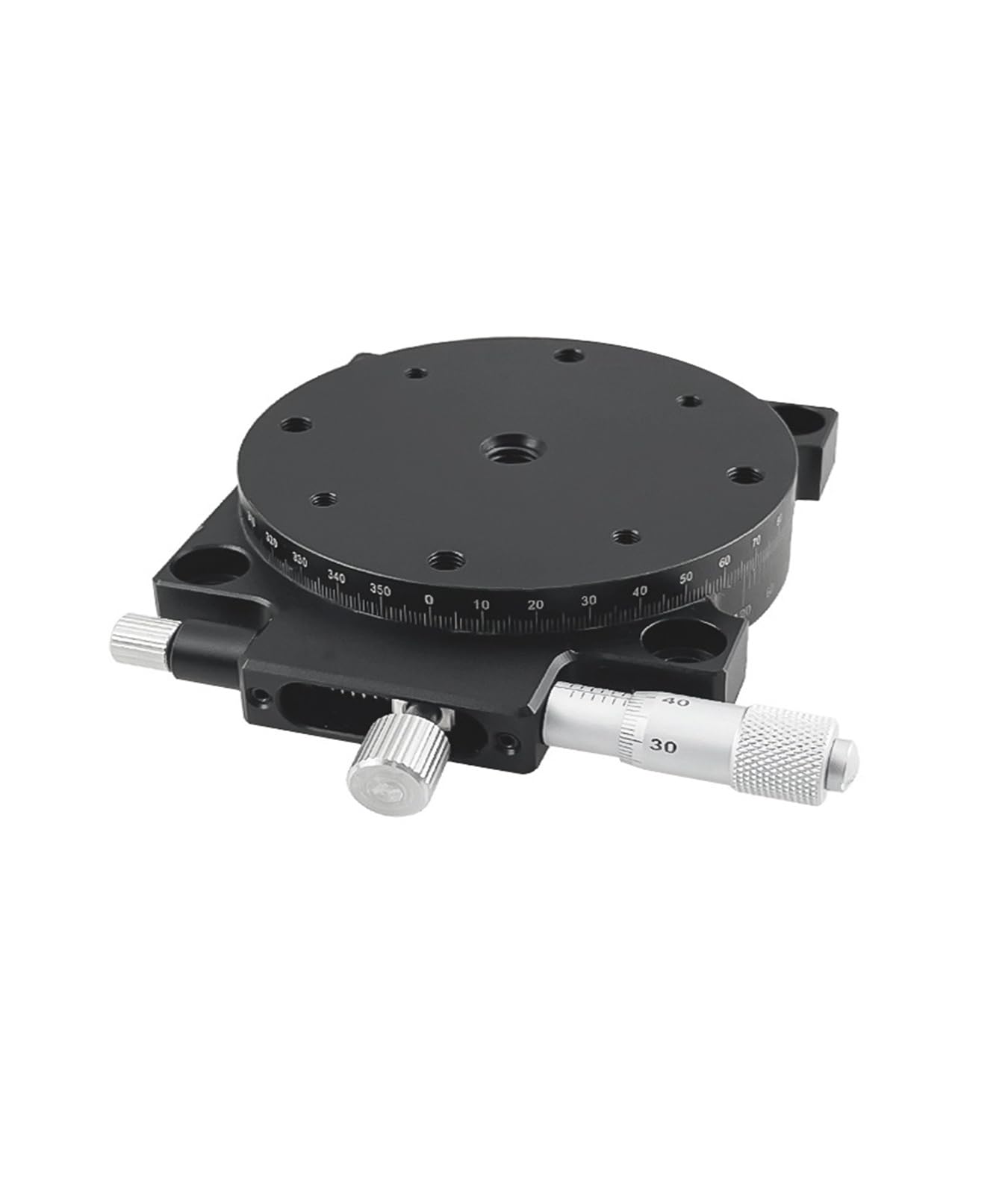 KGLHJDY Rotary Slide Manual Fine Adjustment Platform Indexing Table RSP60/80/90/125(RS125-L)