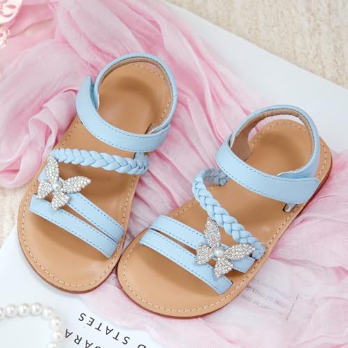 Image of GINFIVE Toddler Girls Sandals Girls Toddler Sandals Little Girls Kids Shoes
